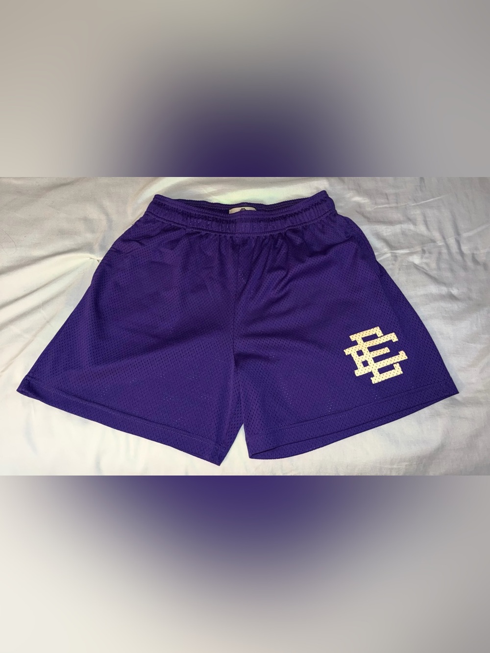 Eric Emanuel Purple Shorts - 100% authentic - Size L